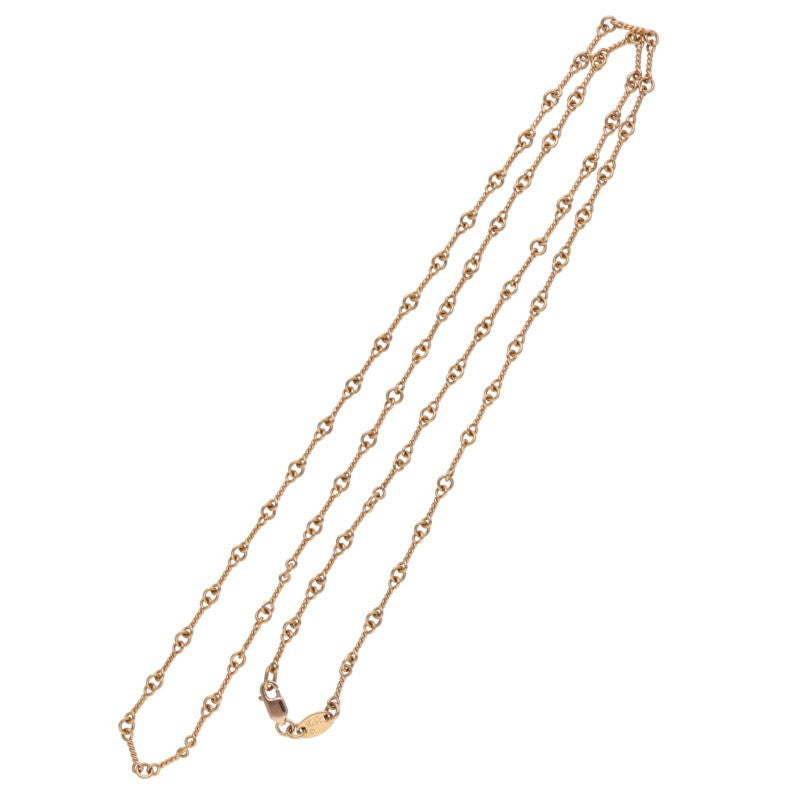 Chrome Hearts 22K Twist Chain Gold Necklace Size 24