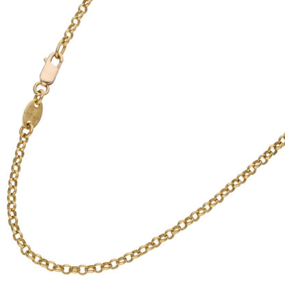 Chrome Hearts 22K Yellow Gold Chain Necklace Size 18INCH
