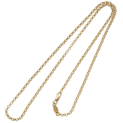 Chrome Hearts 22K Yellow Gold Chain Necklace Size 18INCH