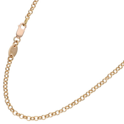 Chrome Hearts 22K Yellow Gold Chain Necklace Size 20INCH