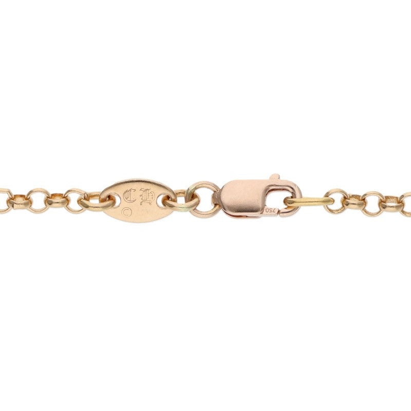 Chrome Hearts 22K Yellow Gold Chain Necklace Size 20INCH