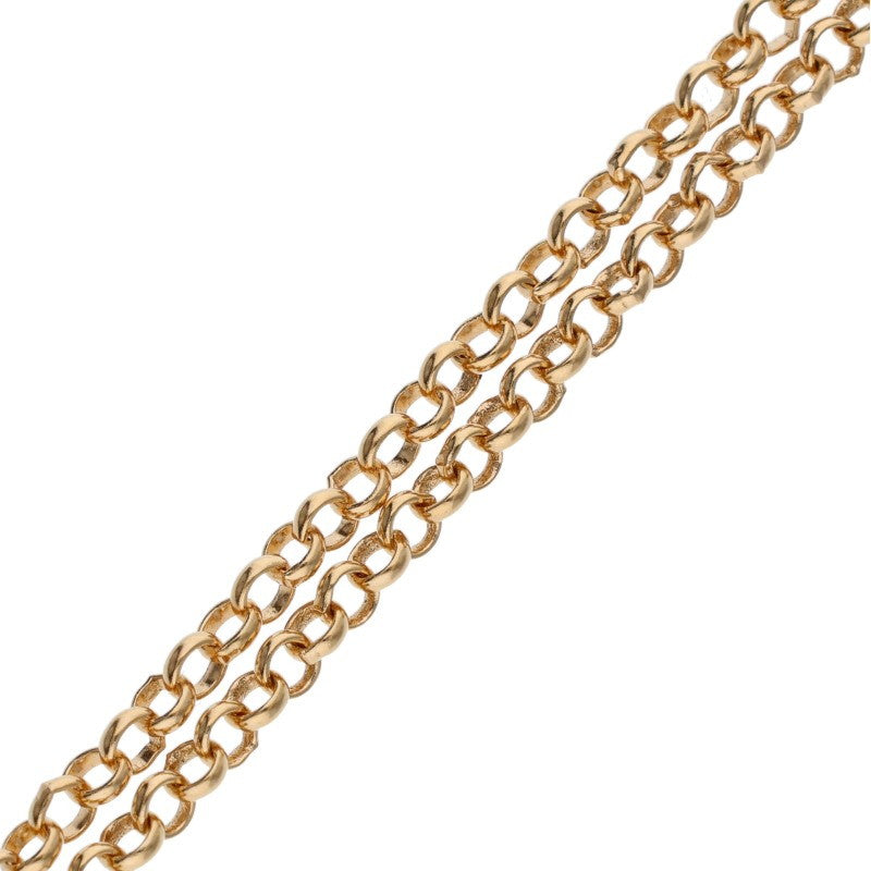 Chrome Hearts 22K Yellow Gold Chain Necklace Size 20INCH