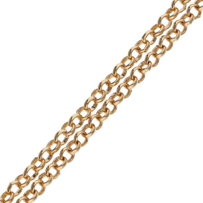 Chrome Hearts 22K Yellow Gold Chain Necklace Size 20INCH