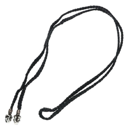 Chrome Hearts LEATHER BRAID Tongue Necklace