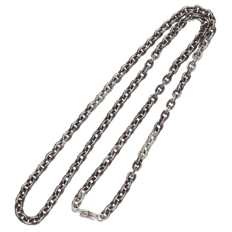 Chrome Hearts PAPER CHAIN 24 925 Silver Necklace Size 24 Inch