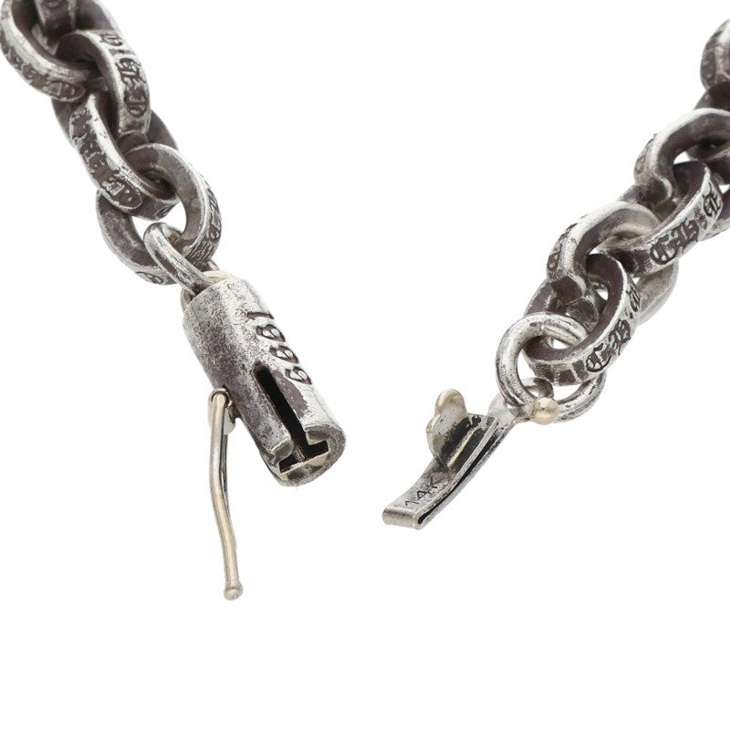 Chrome Hearts PAPER CHAIN 24 925 Silver Necklace Size 24 Inch