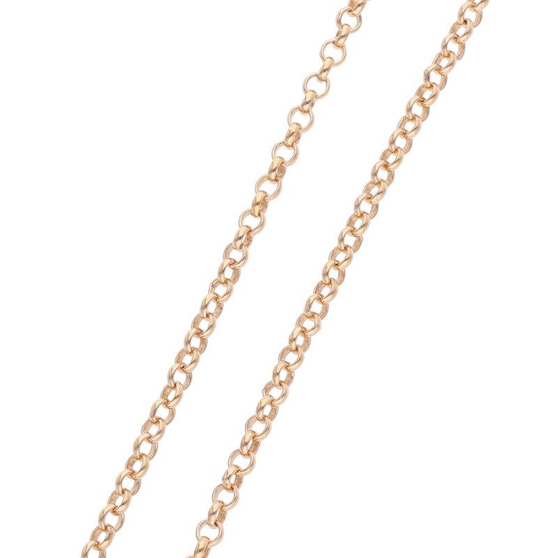 Chrome Hearts 22K Yellow Gold Chain Necklace Size 20INCH