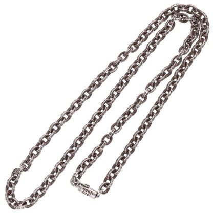Chrome Hearts 925 14K Paper Necklace Silver Size 20INCH