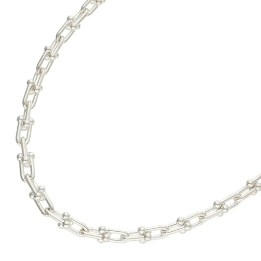 TIFFANY&Co. HardWear Small Link Silver Necklace Size 18INCH