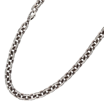 Chrome Hearts 925 PAPER CHAIN LRG Necklace Silver Size 24
