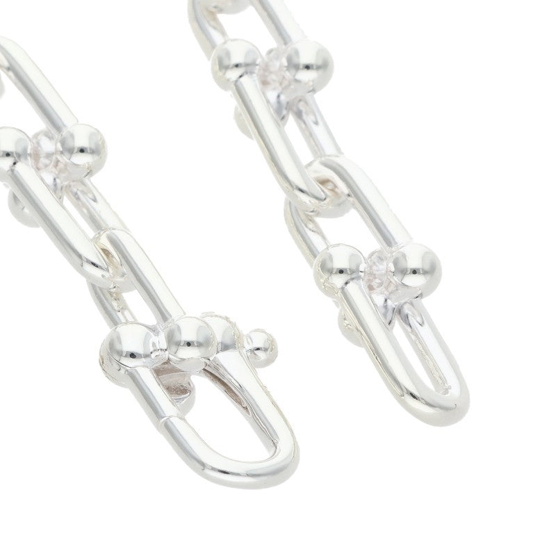 TIFFANY&Co. HardWear Graduated Silver Necklace Size 18INCH