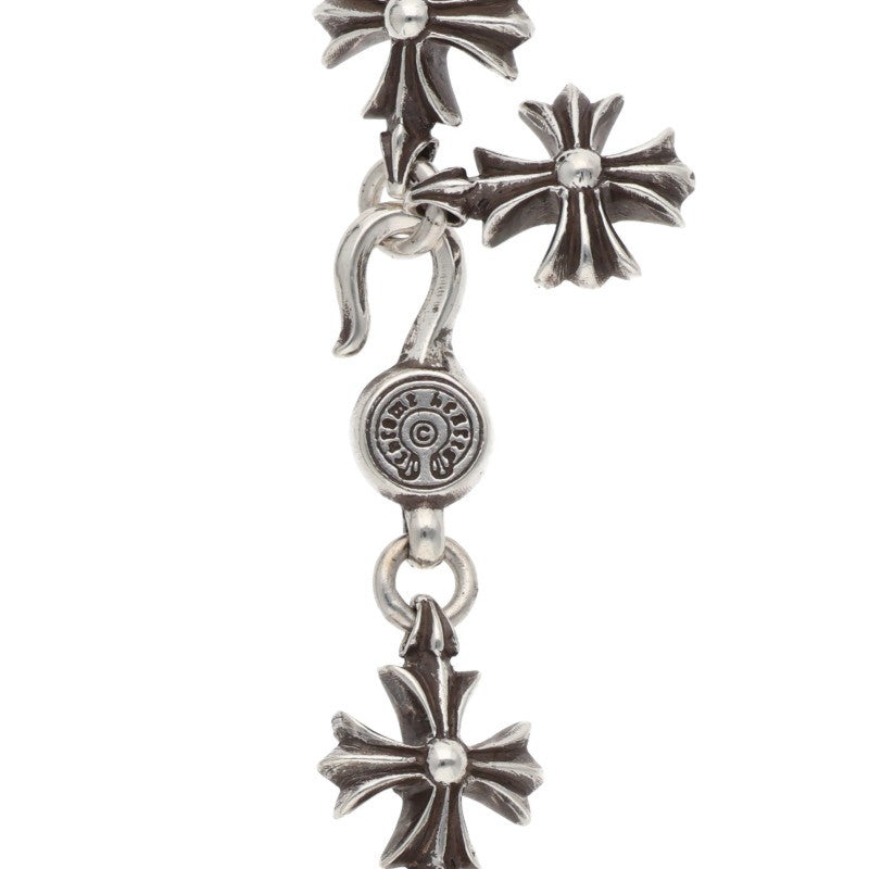 Chrome Hearts CO CH Plus Link Silver Necklace Size 20LINK