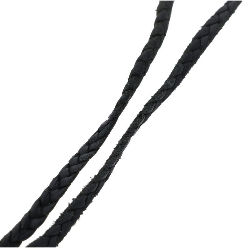 Chrome Hearts Scroll Leather Necklace Multi Size ONE SIZE