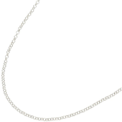 Chrome Hearts 925 Roll Chain Necklace Silver Size 20INCH