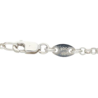 Chrome Hearts 925 Roll Chain Necklace Silver Size 20INCH