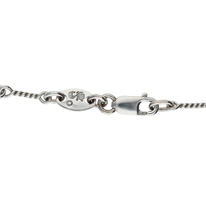 Chrome Hearts 18K White Gold Chain Necklace Size 18INCH
