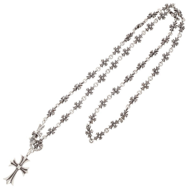 Chrome Hearts 925 Choke Chain Necklace Silver Size 24