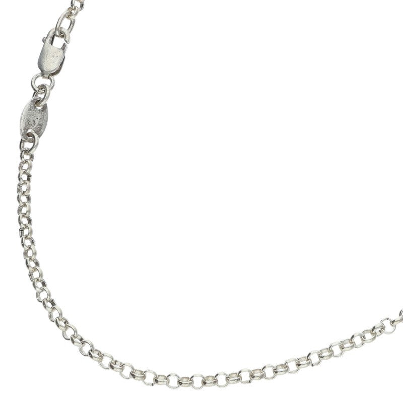 Chrome Hearts NECKCHAIN R20 Roll Silver Necklace Size 20 Inch