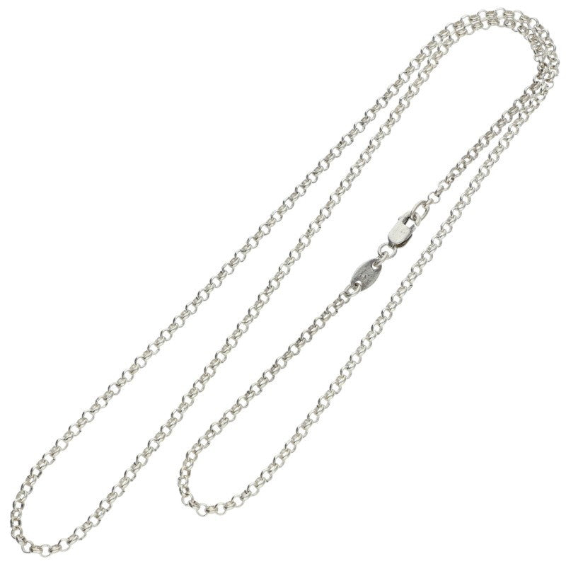 Chrome Hearts NECKCHAIN R20 Roll Silver Necklace Size 20 Inch