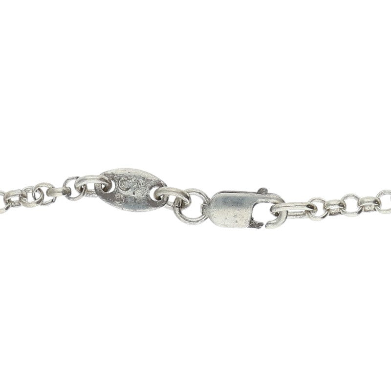 Chrome Hearts NECKCHAIN R20 Roll Silver Necklace Size 20 Inch