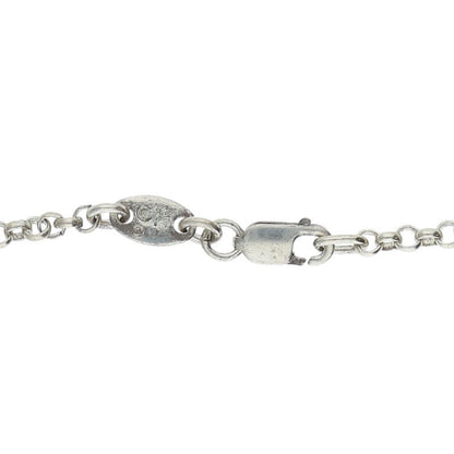 Chrome Hearts NECKCHAIN R20 Roll Silver Necklace Size 20 Inch