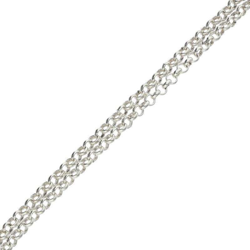 Chrome Hearts NECKCHAIN R20 Roll Silver Necklace Size 20 Inch