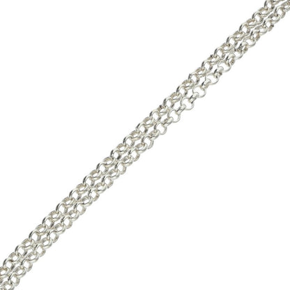 Chrome Hearts NECKCHAIN R20 Roll Silver Necklace Size 20 Inch