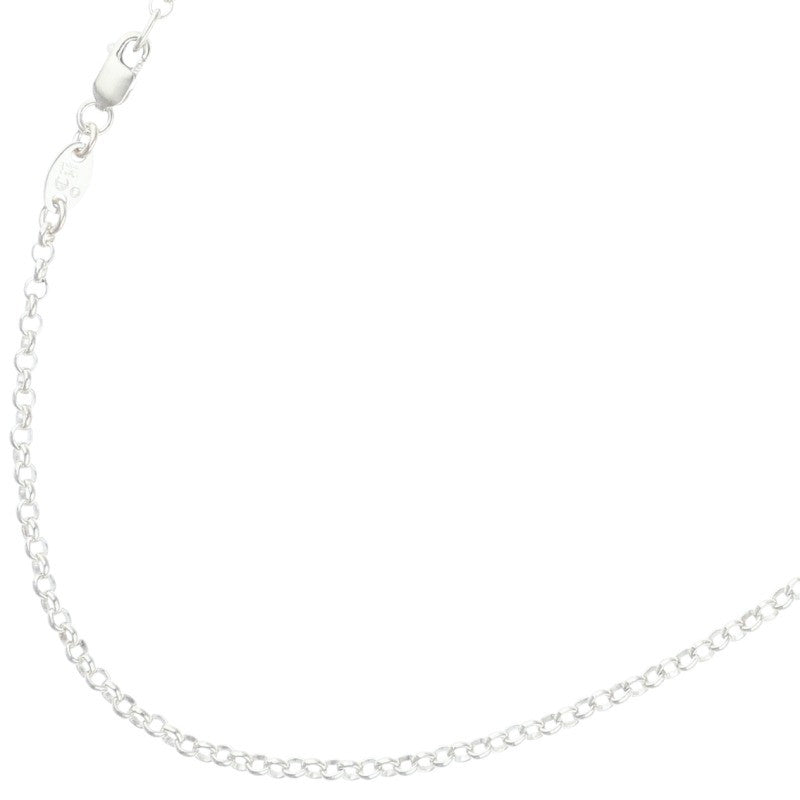 Chrome Hearts Roll Chain Silver Necklace Size 16INCH