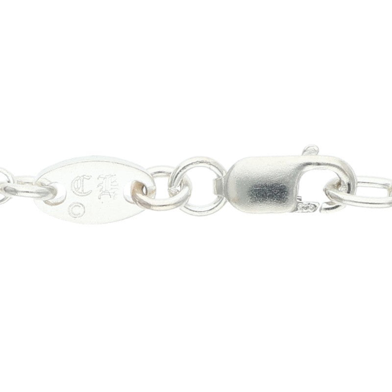 Chrome Hearts Roll Chain Silver Necklace Size 16INCH
