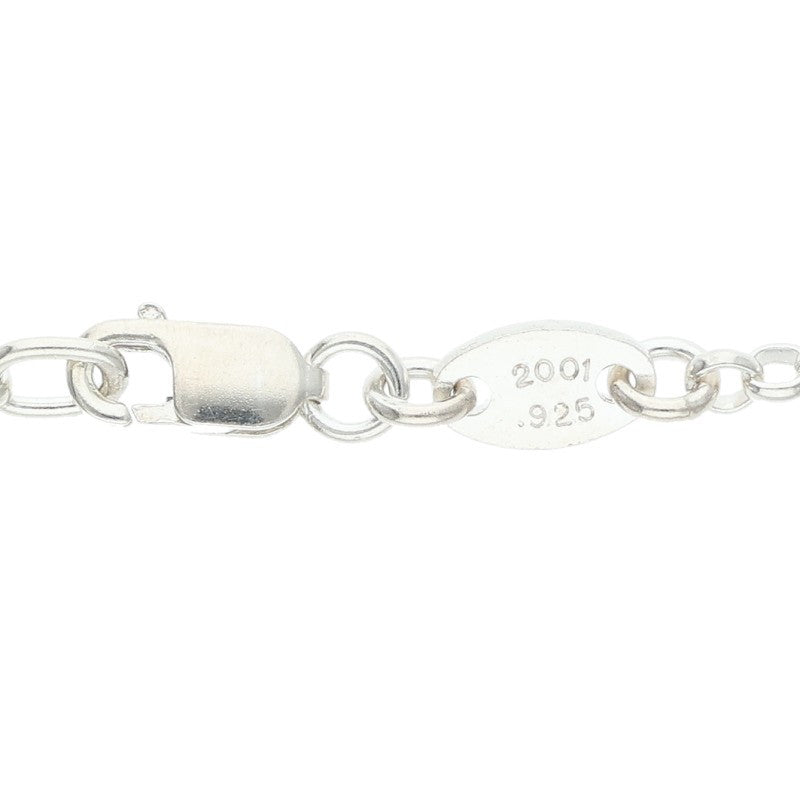 Chrome Hearts Roll Chain Silver Necklace Size 16INCH