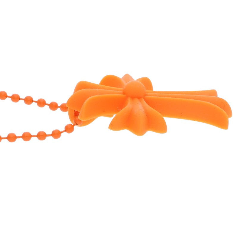 Chrome Hearts RUBBER CH CRS Rubber Necklace Size ONE Orange