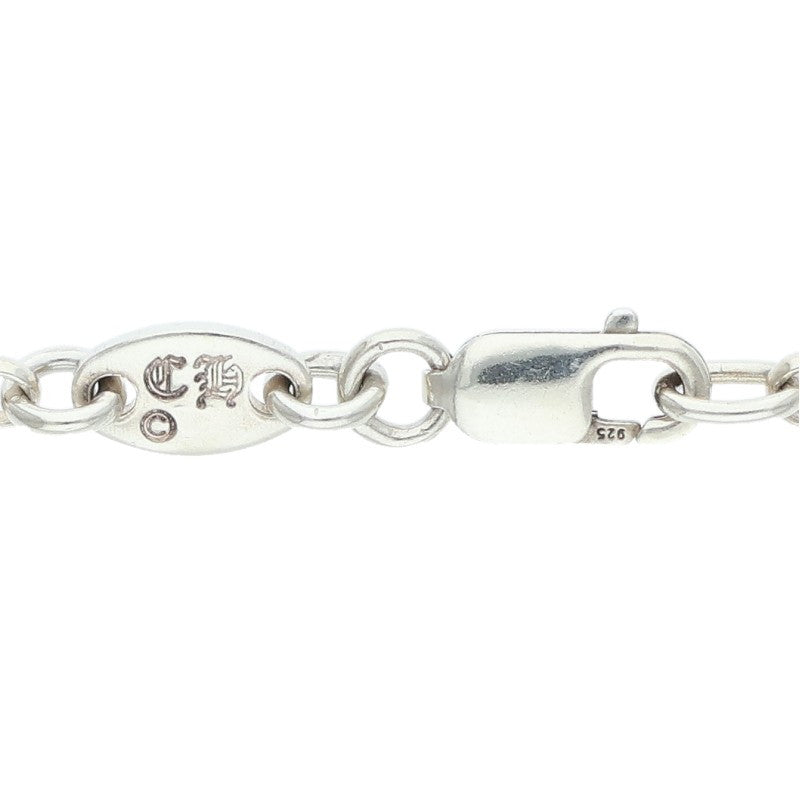 Chrome Hearts ROLL CHAIN Silver Necklace Size 16INCH