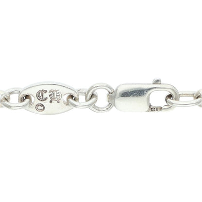 Chrome Hearts ROLL CHAIN Silver Necklace Size 16INCH