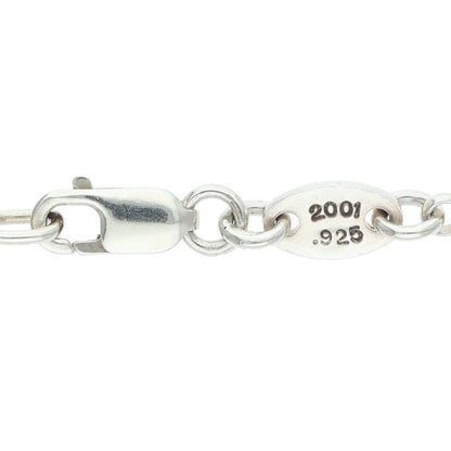 Chrome Hearts ROLL CHAIN Silver Necklace Size 16INCH