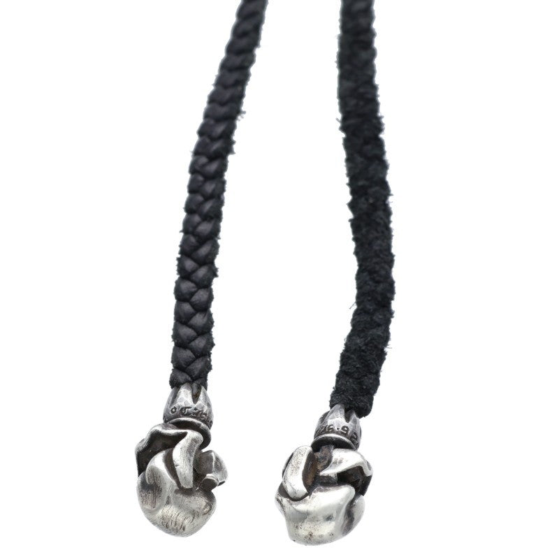 Chrome Hearts Leather Braid Necklace Size ONE SIZE
