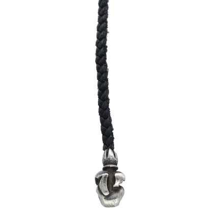 Chrome Hearts Leather Braid Necklace Size ONE SIZE