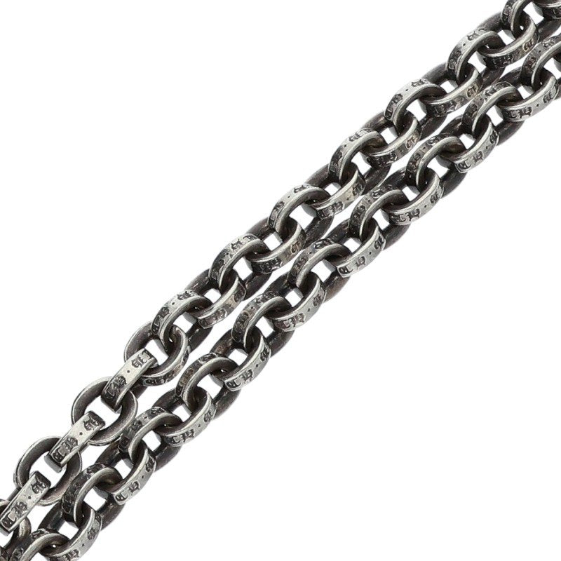 Chrome Hearts PAPER CHAIN 20 Silver Necklace Size 20INCH
