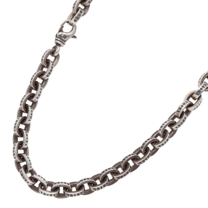 Chrome Hearts PAPER CHAIN LRG Silver Necklace Size 18INCH