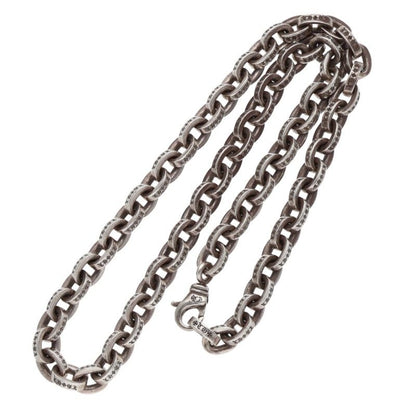 Chrome Hearts PAPER CHAIN LRG Silver Necklace Size 18INCH