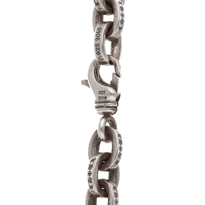 Chrome Hearts PAPER CHAIN LRG Silver Necklace Size 18INCH