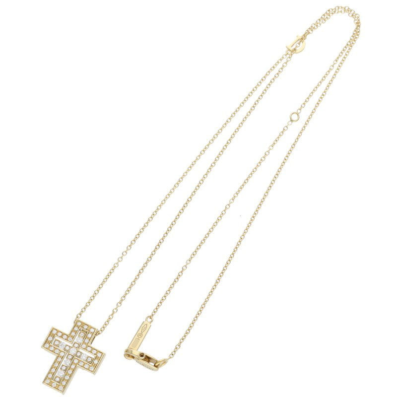 DAMIANI Belle Époque K18YG Diamond Necklace Size XS