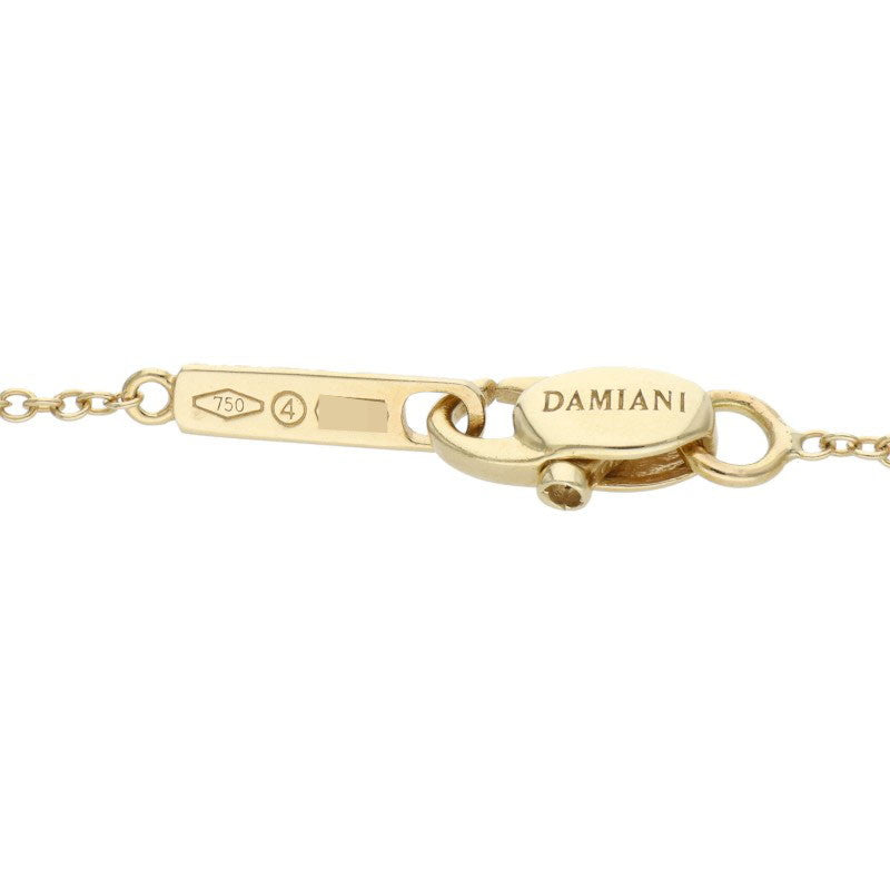 DAMIANI Belle Époque K18YG Diamond Necklace Size XS