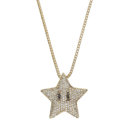 Bijouterie Gonin 14K Star Motif Necklace Size ONE SIZE