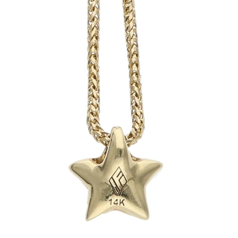 Bijouterie Gonin 14K Gold/Clear Motif Necklace Size ONE SIZE
