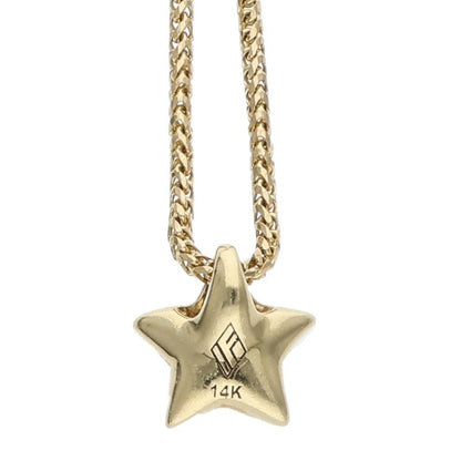 Bijouterie Gonin 14K Gold/Clear Motif Necklace Size ONE SIZE