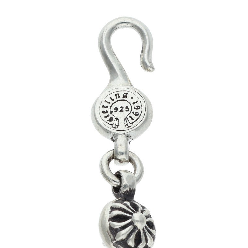 Chrome Hearts #1 Cross Ball Silver Necklace Size 20INCH