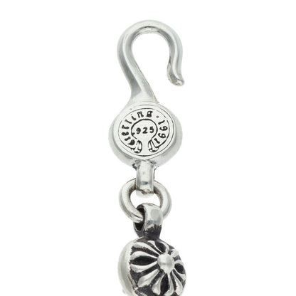 Chrome Hearts #1 Cross Ball Silver Necklace Size 20INCH