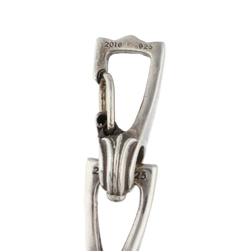 Chrome Hearts WINDOW CHAIN CHKR Silver Necklace Size 16INCH