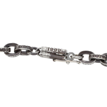 Chrome Hearts Paper Chain Silver Necklace Size 24INCH