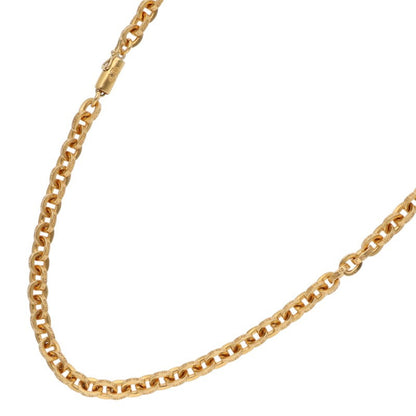 Chrome Hearts 22K Paper Chain Gold Necklace Size 24